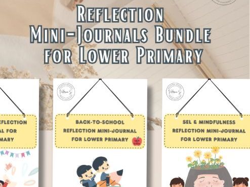 Reflection Mini-Journals Bundle for Lower Primary (5 Sets)