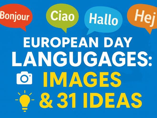 European Day of Languages: Images & 31 Ideas