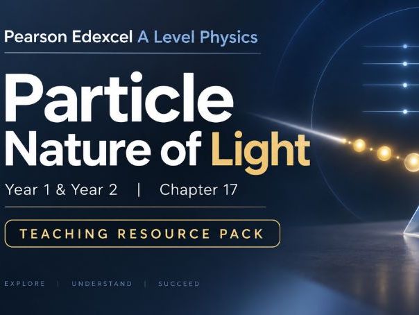 17 - Particle Nature of Light Teacher Pack - Physics (Year 1 & Year 2) A Level Pearson Edexcel