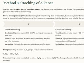 AS Level Chemistry - Unit 14.2 Alkenes