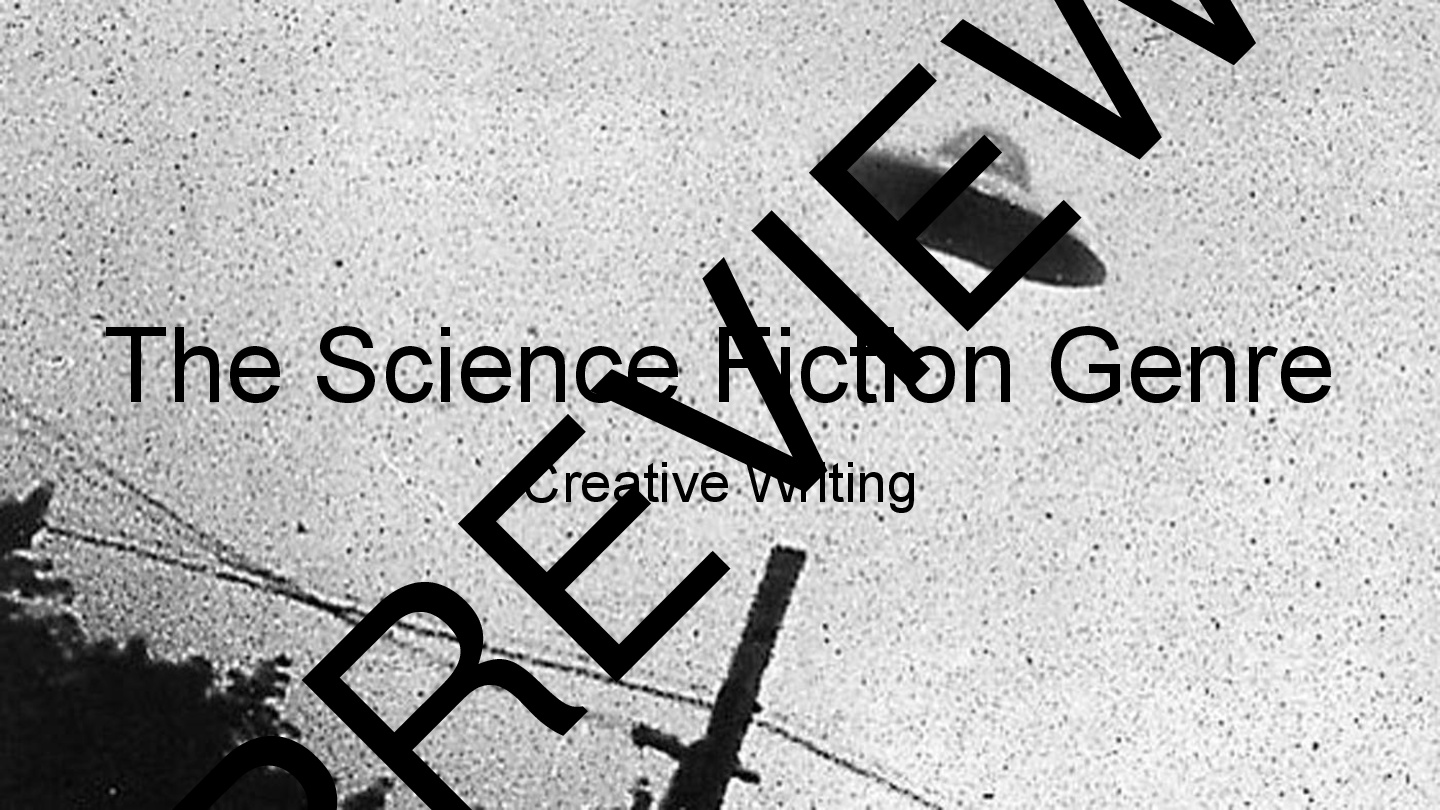 Creative Writing - Science Fiction Unit Plan & Materials | Teaching