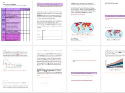 iAL Geography Edexcel - Paper 3 Energy security. 3.5.1. Energy supply, demand & security