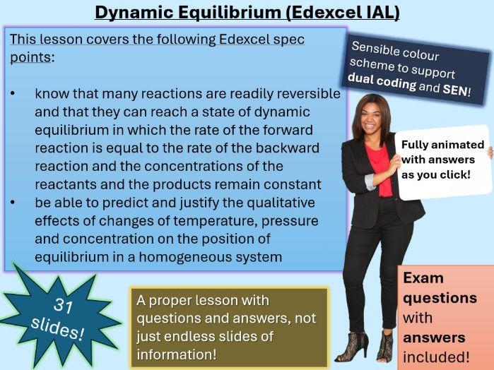 Dynamic Equilibrium | Full Lesson (click for video preview)