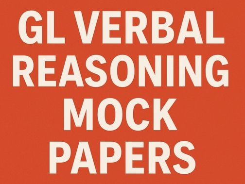 GL 11+ Verbal Reasoning Mock Papers
