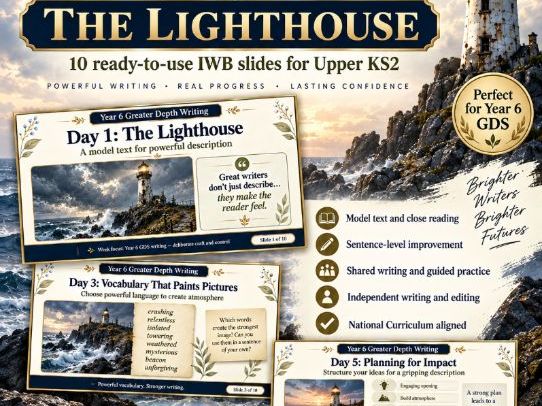 English Yr 6 GDS writing The Lighthouse