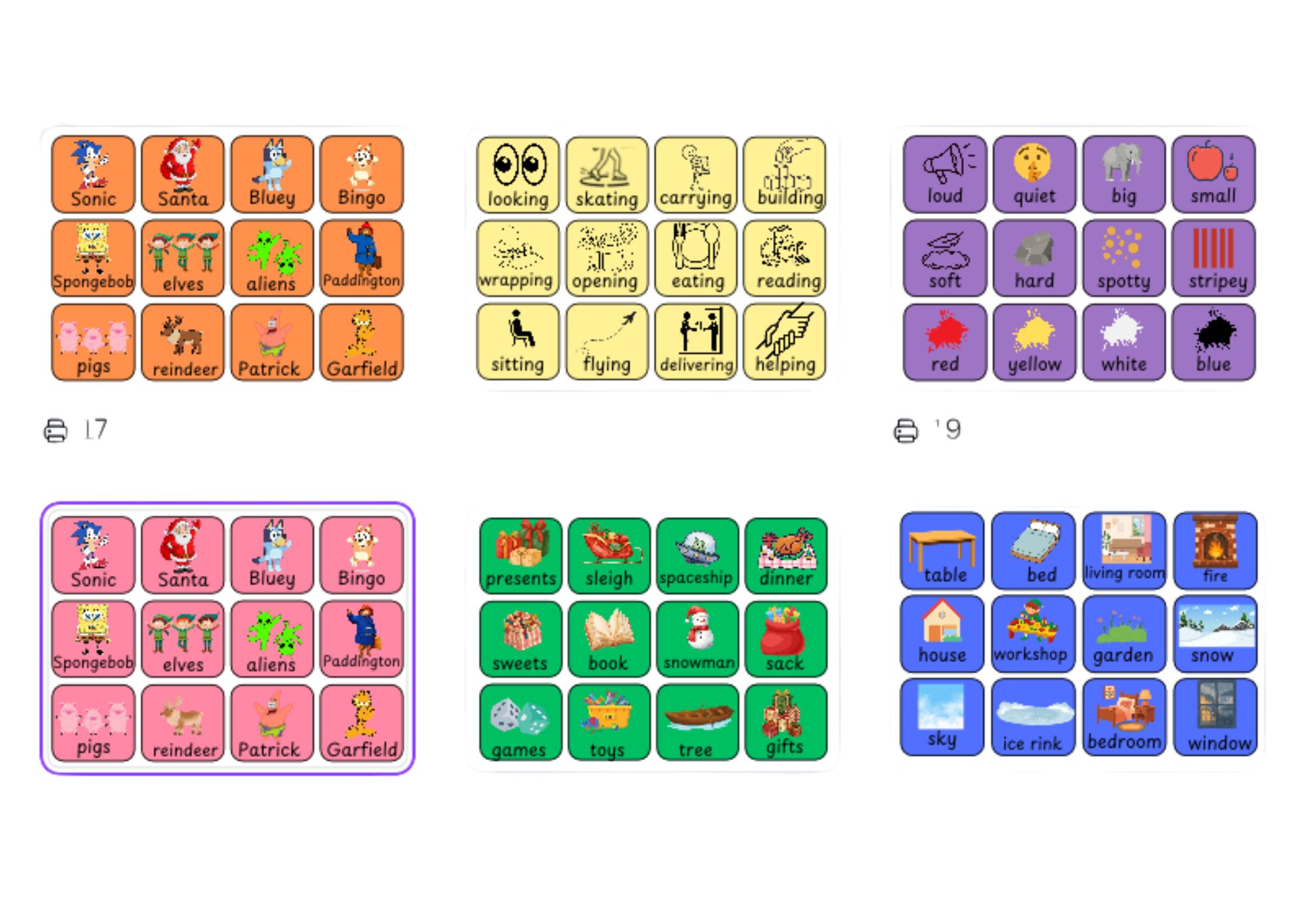 Christmas themed- colourful semantics SEND pack | Teaching Resources