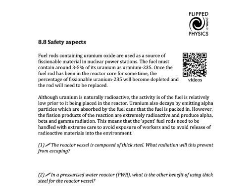 Safety aspects - nuclear