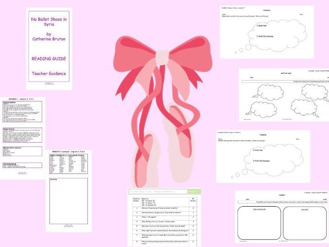 No Ballet Shoes in Syria Reading Guide & resources