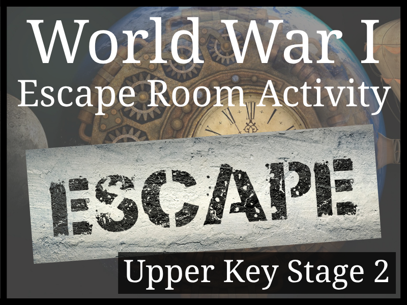 First World War Escape Room Activity