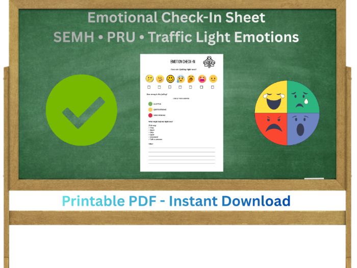 Emotional Check-In Sheet