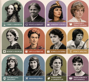 Her Story - The Complete Museum Collection.144 Inspirational Women Display Posters
