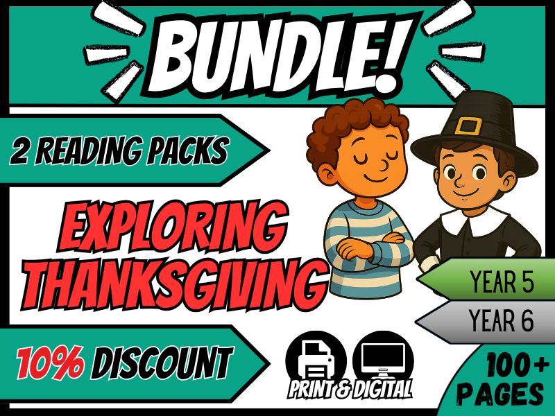 Exploring Thanksgiving | Reading Comprehension | Year 5/6