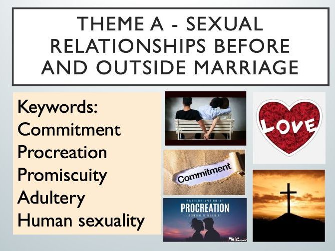 AQA Religious Studies Theme A Relationships and Families - sexual relationships