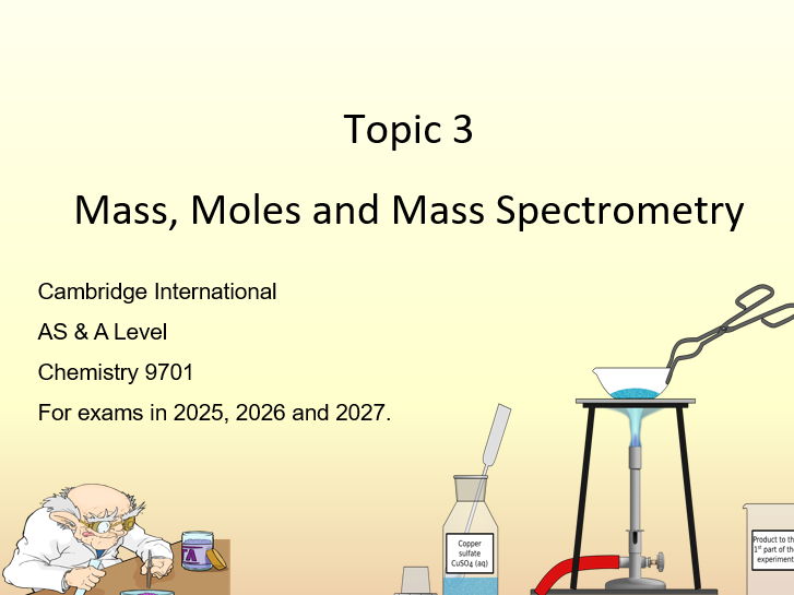Complete CIE AS Level Chemistry (9701) Quality  Bundle – Topics 1–18 (Including Spectroscopy)