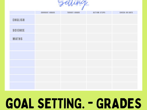 Grade GOAL setting