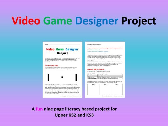 Video Game Designer Project