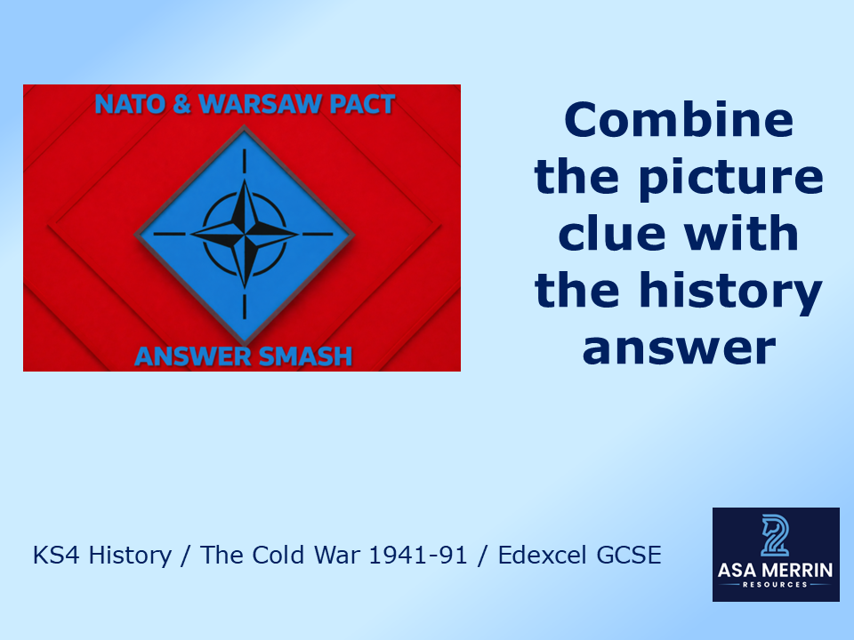 GCSE Cold War | Cold War Origins | NATO & Warsaw Pact House of Games Quiz