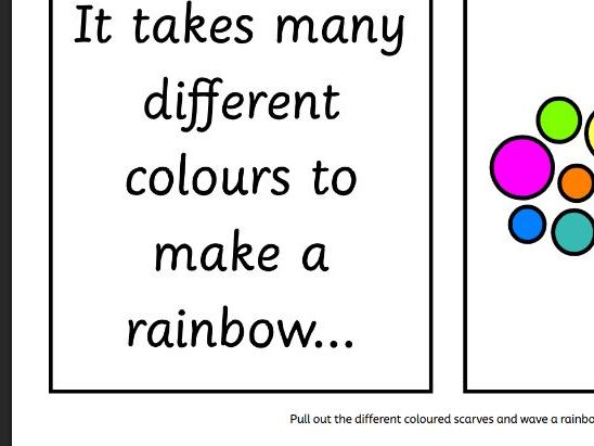 Sensory social story for embracing our differences within a class