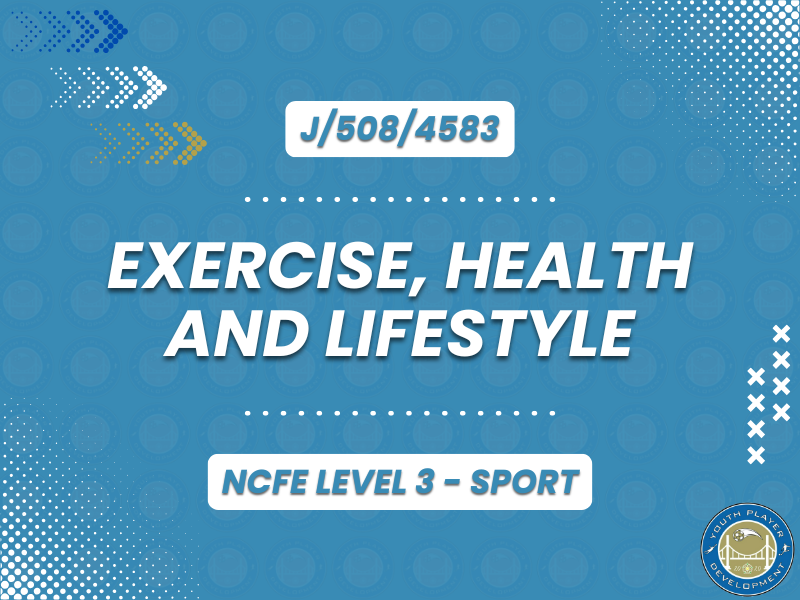 NCFE Level 3 Sport – Exercise, Health & Lifestyle (J/508/4583)