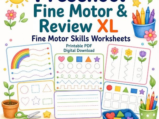 Preschool Fine Motor & Review XL