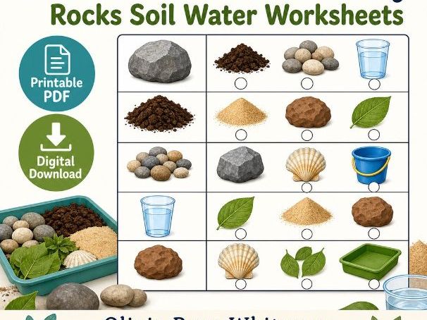 Earth Materials Tray