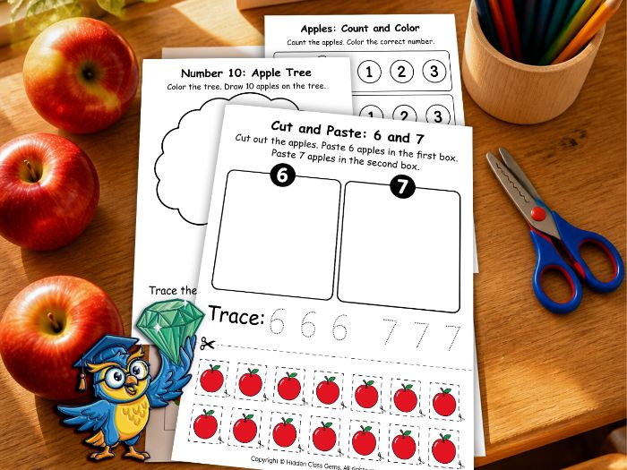 Apple Theme Math Centers | Teaching Resources