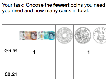 counting money worksheet teaching resources