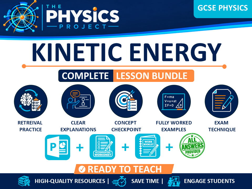 Kinetic Energy | GCSE Physics | Complete Lesson Bundle