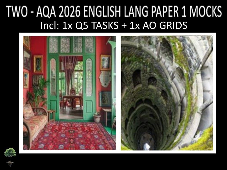 TWO - AQA PAPER 1 | 2026 FULL MOCKS | Q5 TASKS | AO GRIDS