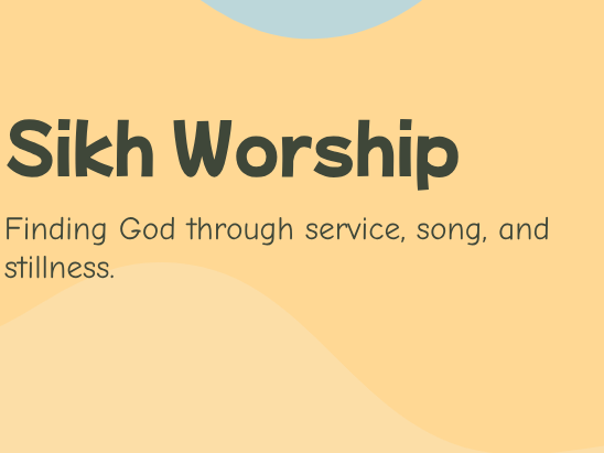 Sikh Worship and Daily Practice (PPT & Worksheet Pack)