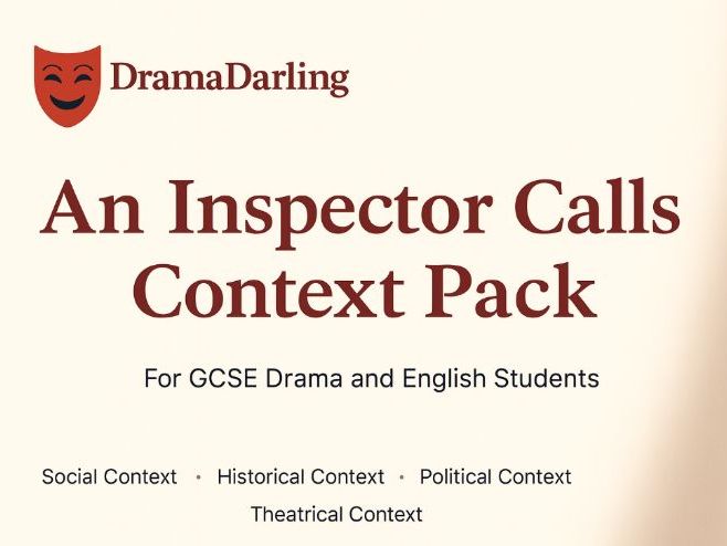 An Inspector Calls Context Bundle