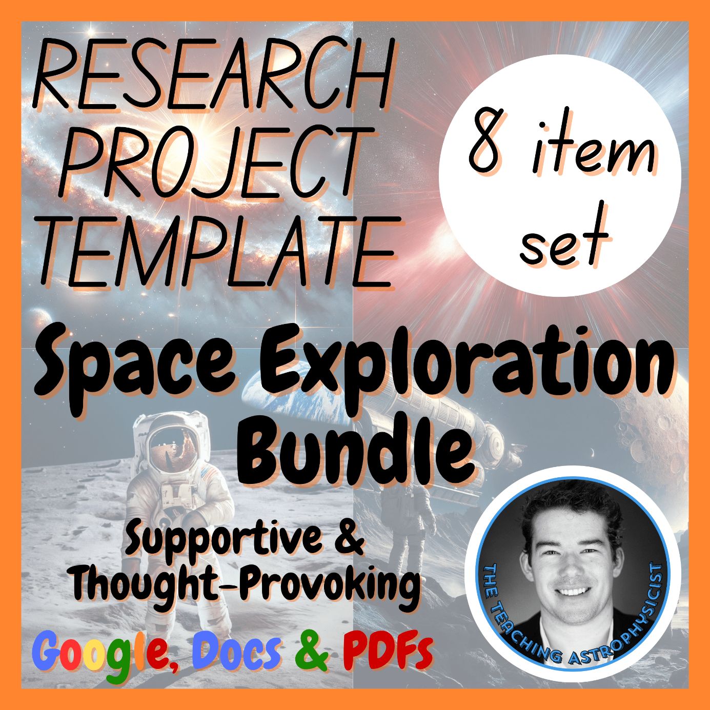 Space Exploration | 8 Science Research Project Templates | Astro Set