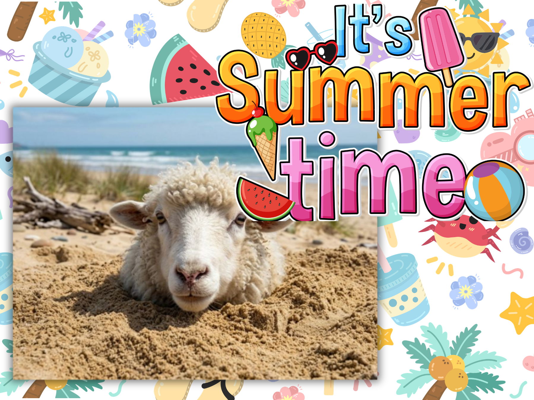 Summer Literacy & Maths Activities Bundle | Phonics, Sentence Writing, Counting, Shapes, Crafts & Morning Work