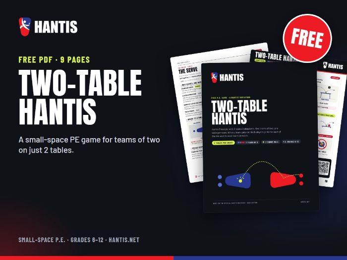 Two-Table Hantis: Free Small Space PE Game