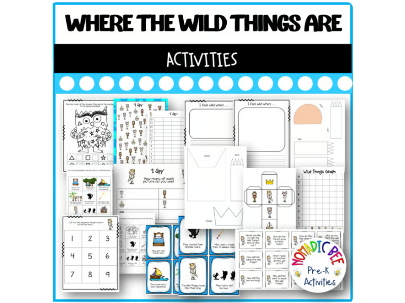 Where The Wild Things Are Activities