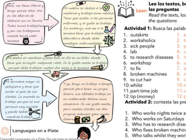 ¿Cómo es tu jefe? - What is your boss like in Spanish