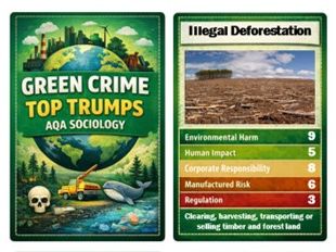 Sociology - Green Crime Top Trumps