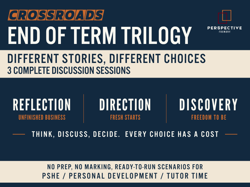 End of Term No Prep Discussion Bundle