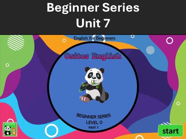 Beginner ESL Lesson: Unit 7