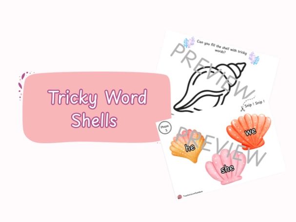Tricky Word Shells (Phases 2-5)