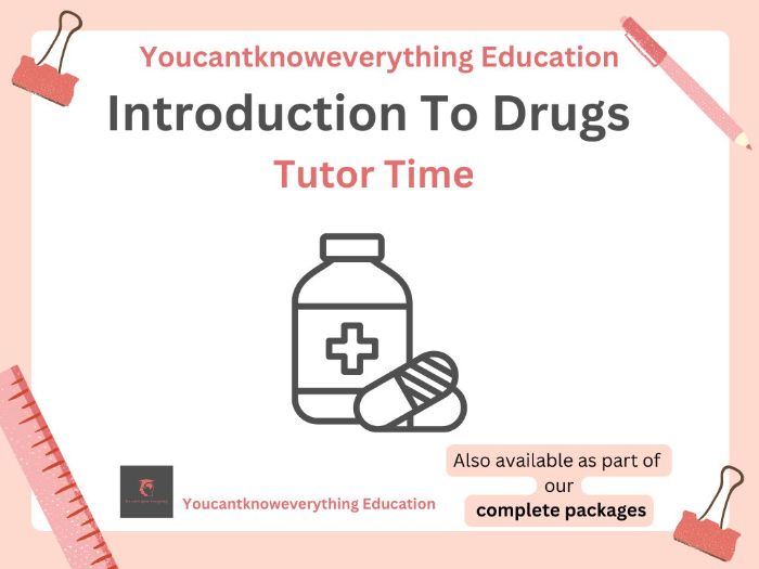 Introduction to Drugs Form Time Tutorial