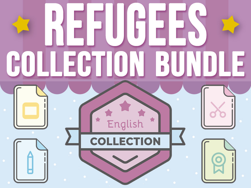 Refugee Collection BUNDLE: PowerPoint, Google Slides, Printables, and Crafts