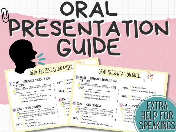 Oral Presentation Guide – ESL Speaking Support for Any Topic ( KS2 | No Prep)