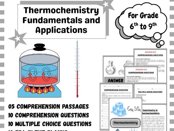 "Thermochemistry Fundamentals & Applications"