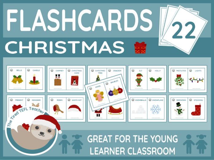 ESL Christmas Flashcards