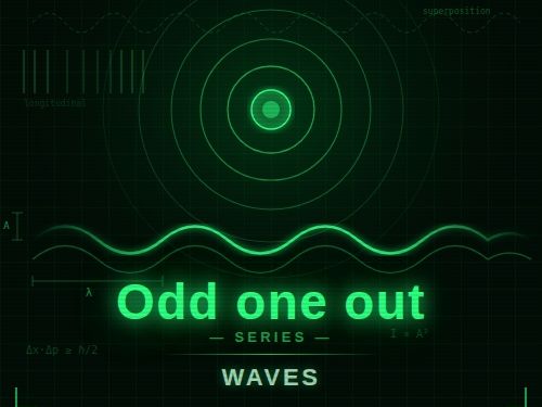 Odd One Out Waves worksheet CCEA GCSE Physics