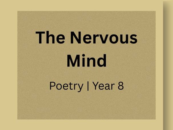 The Blank Page — Reading & Writing Lesson | Fear, Attention & Response | Year 8 (KS3)