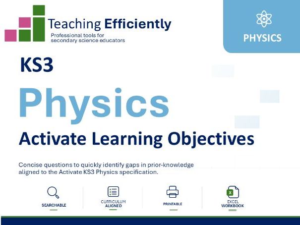 KS3 Activate Physics Learning Objectives
