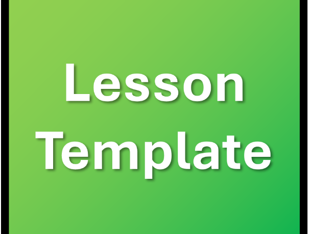 Lesson Power Point Template