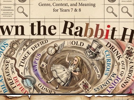 Alice in Wonderland Novel Social Historical Context Activities English Year 7 8